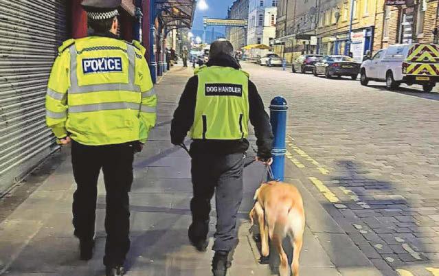 Sweet smell of success for crime crackdown