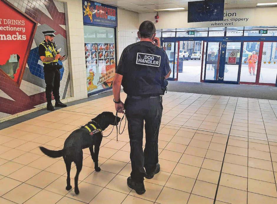 Arrests in town hotspots