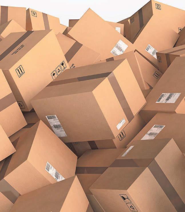 Anger over parcels 'left in the road'