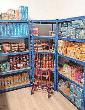 Food hub helps 180 people in 10 days