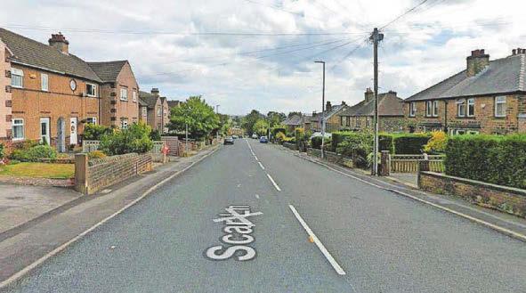 Traffic calming measures plan for speeding hotspot