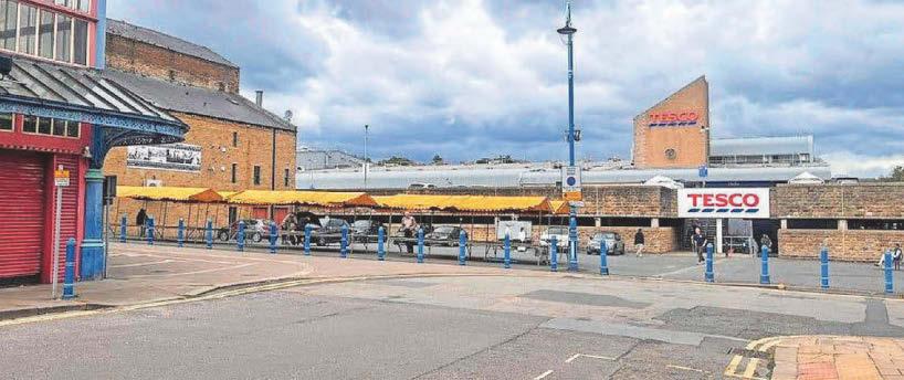 Plans unveiled for temporary market