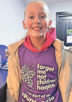 Gracie goes on the run to help children's hospice