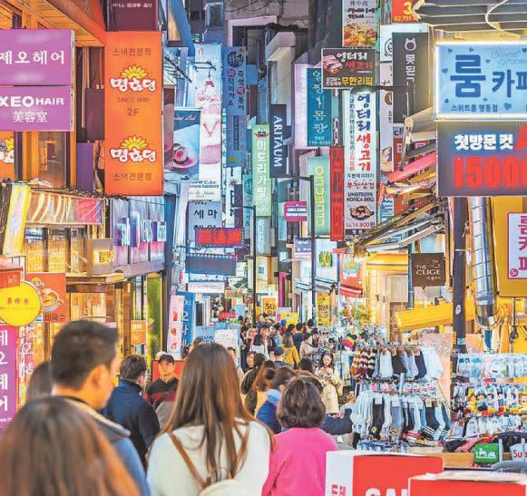 It's all go in Seoul