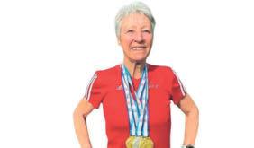 Running champ Dot trots to athletics glory aged 72