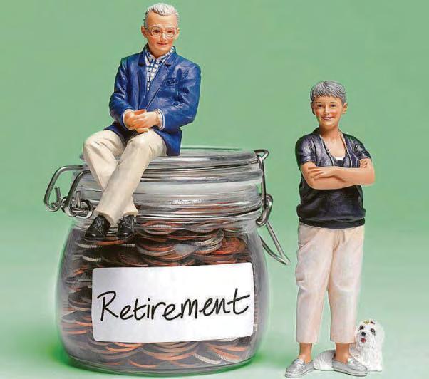 Doing the splits over a pension