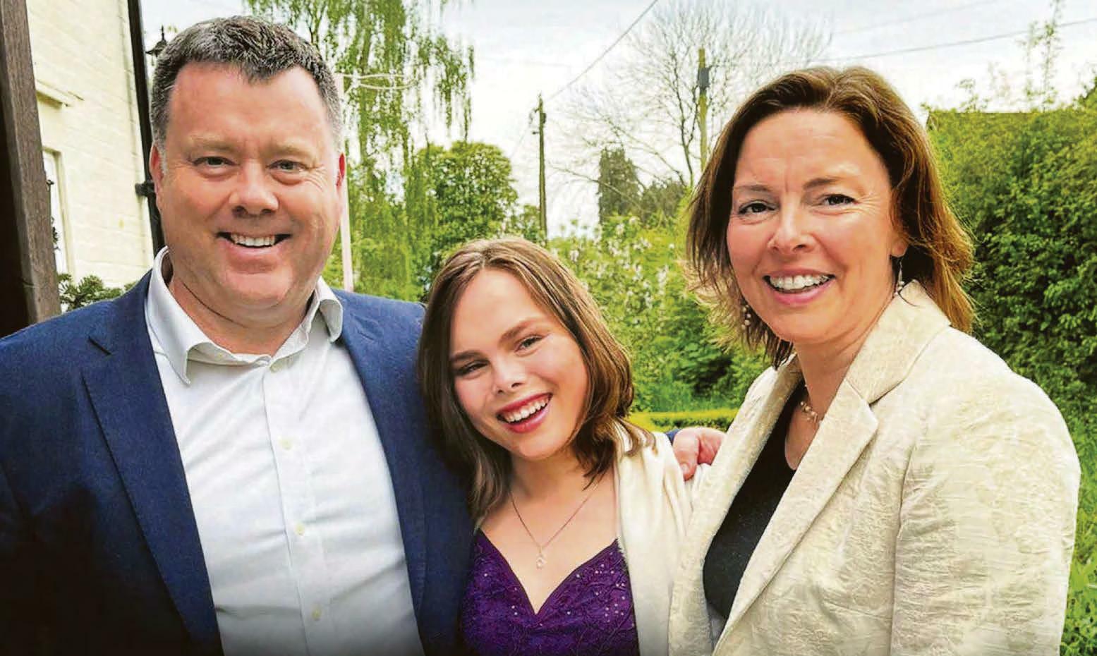 Saved by mum and dad's kidneys... 15 years apart