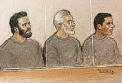 Three accused of planning 'serious violence' in the UK