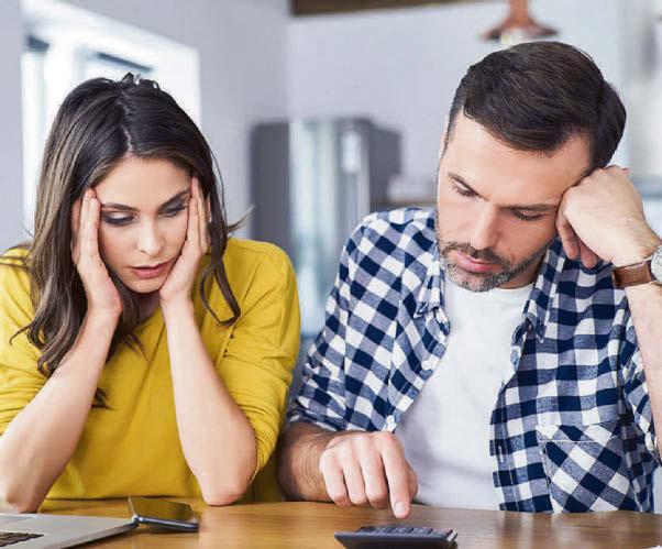 Be open about financial affairs