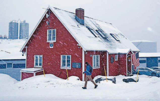 Greenland prepares for visit