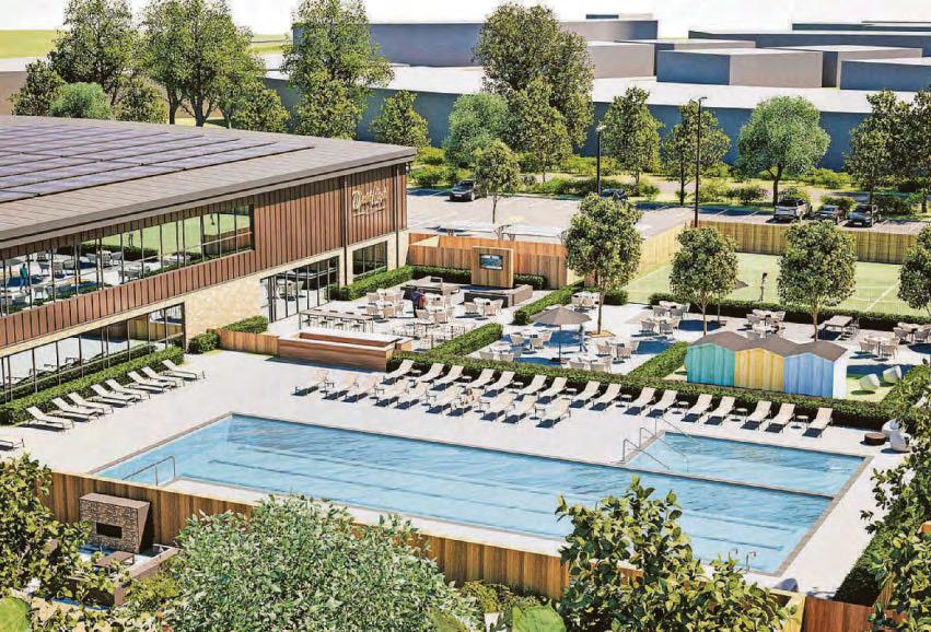 Fitness centre plan for docks