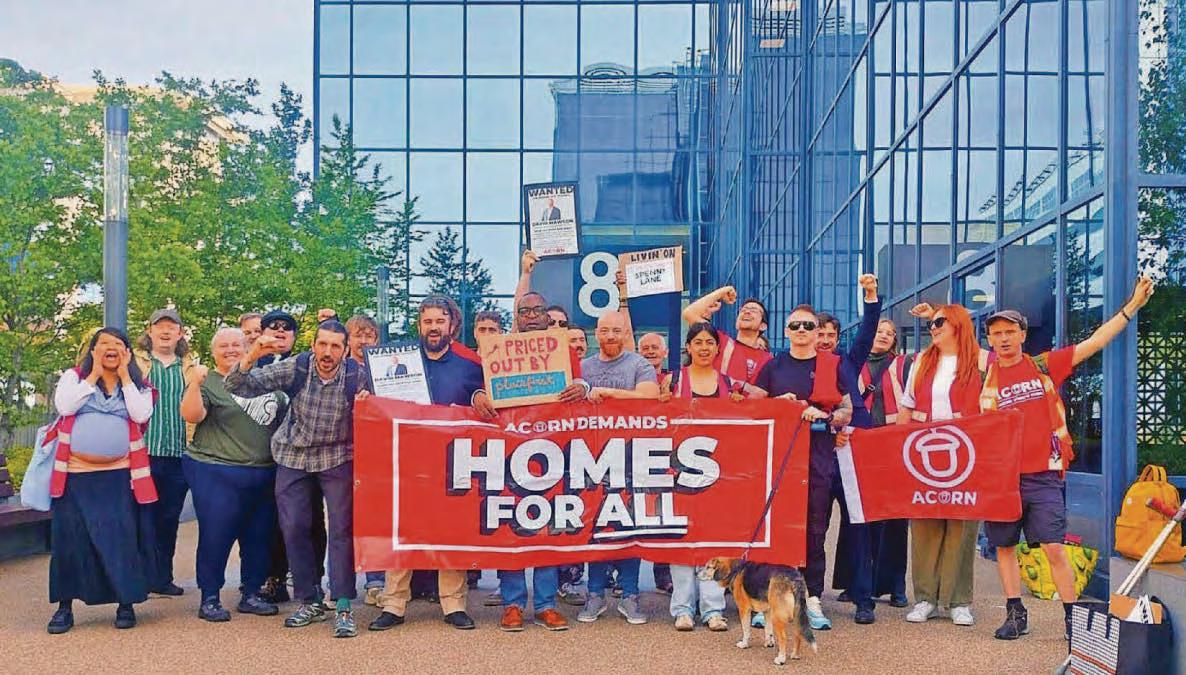Residents take rent rise fight direct to landlord