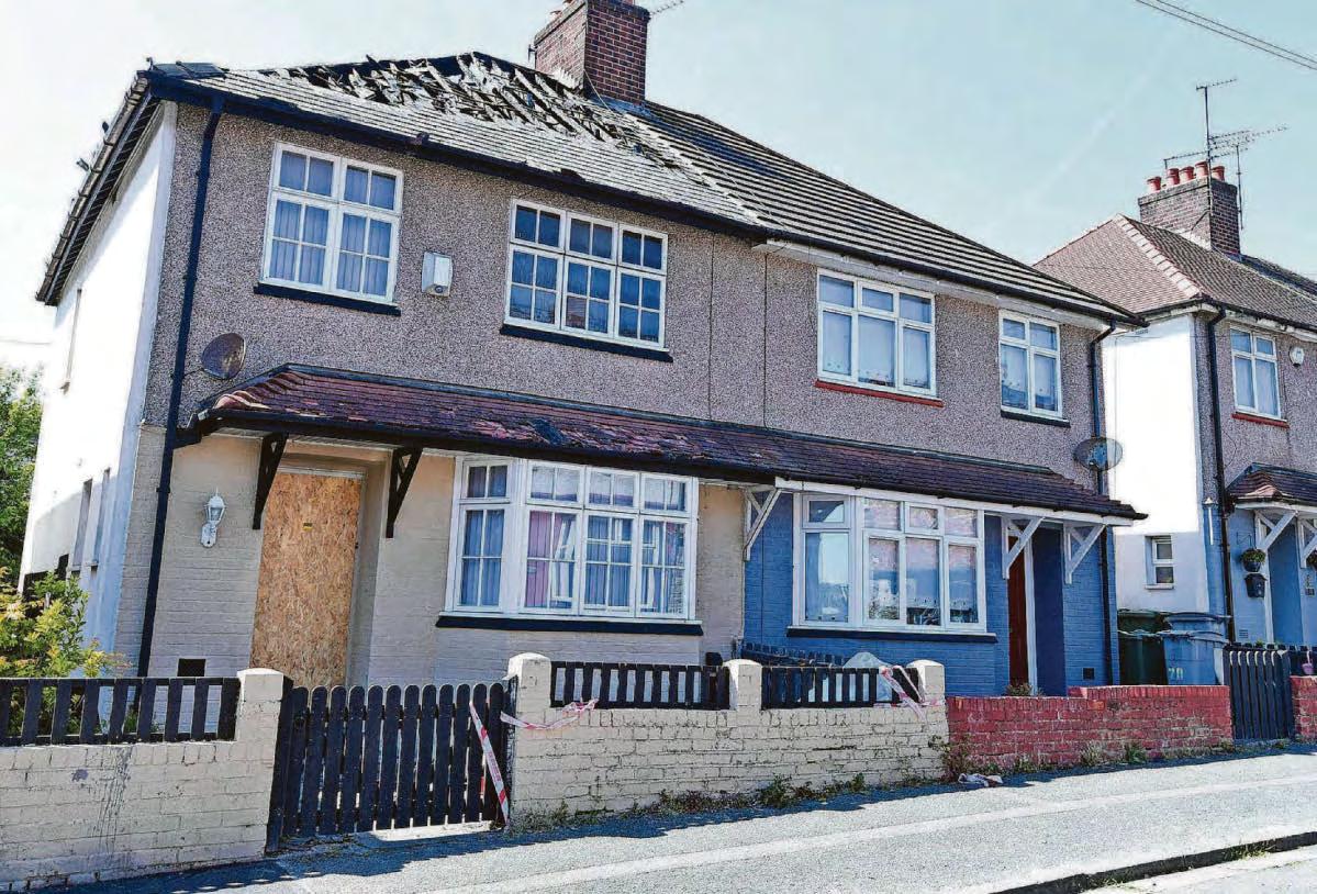 Cannabis farm discovered following fire