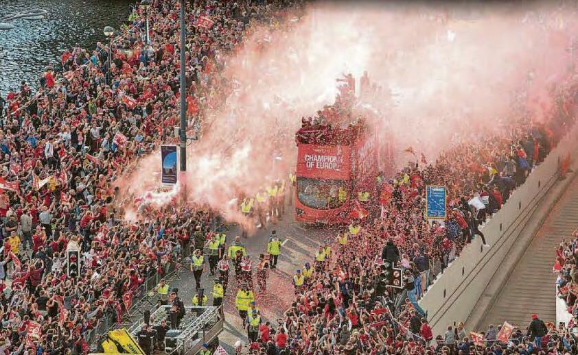 Reds parade route revealed