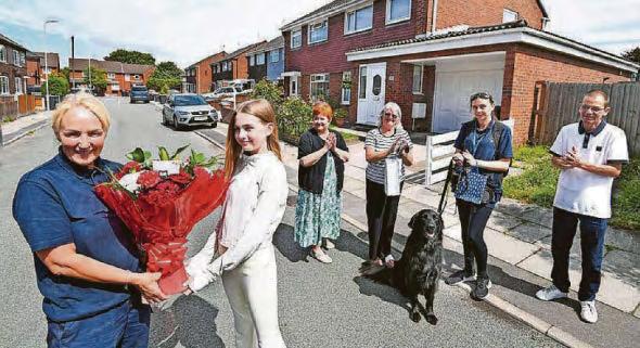 Flooded residents finally back home