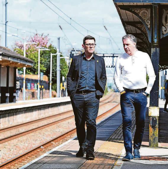 New Liverpool to Manchester line approval
