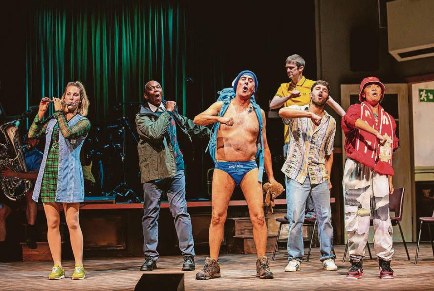 'IT'S CREATIVE, WITTY AND A GOOD LAUGH'... SPEEDO MICK THE MUSICAL.