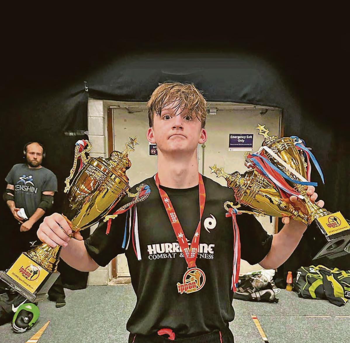 Dad tells of kickboxing ring horror as son, 15, collapsed