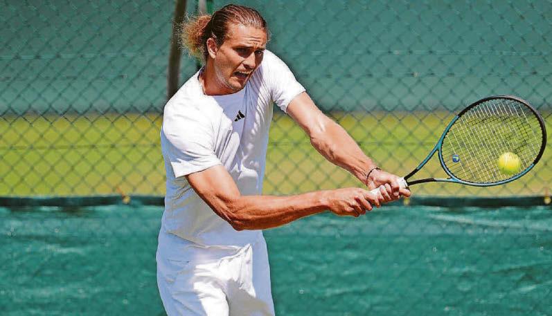 Zverev hits grass form at right time