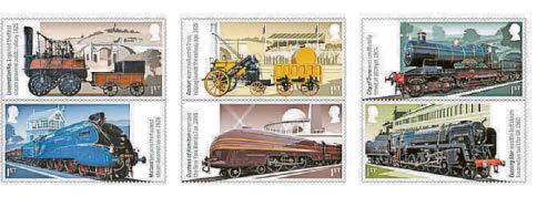 It's full steam ahead for new railway stamps