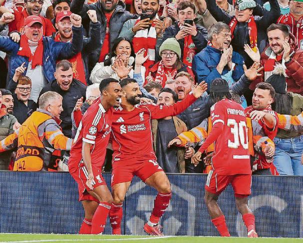 Up and AT 'em but Reds need yet another late show