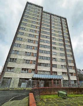 Derelict tower block to be renovated