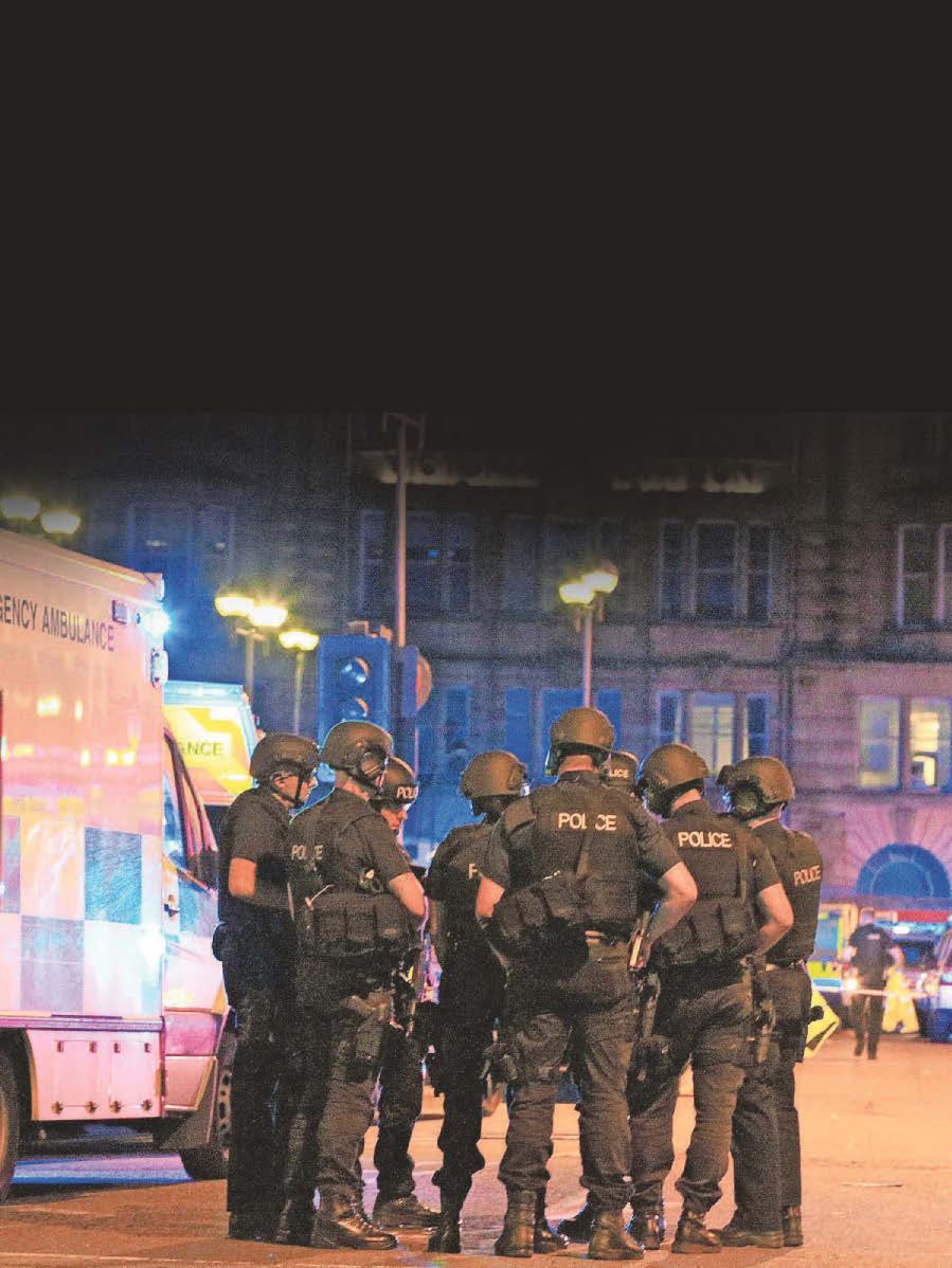 'Arena terror attack was a good battle'