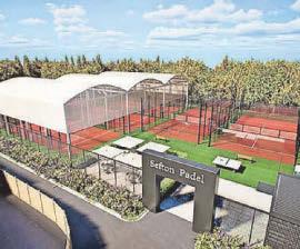 Getting the ball rolling for padel courts