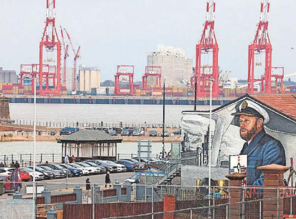 New mural of youngest ferry master unveiled