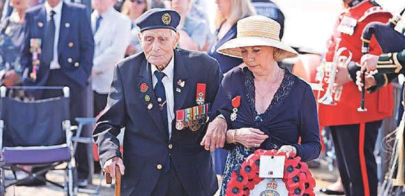 War veteran, 101, to pay respects at ceremony