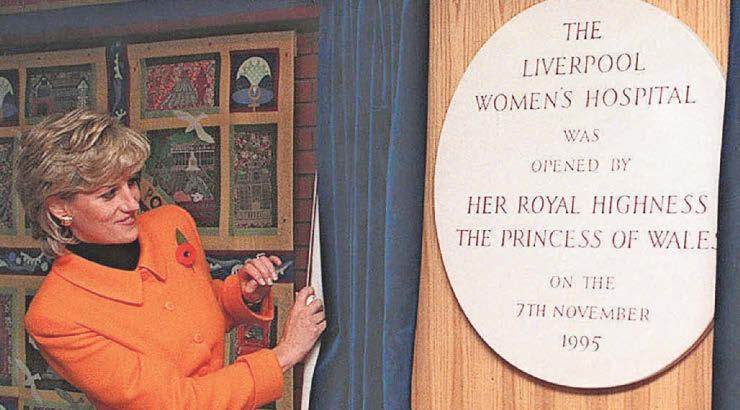 'I missed a moment with Princess Diana because my daughter was asleep'