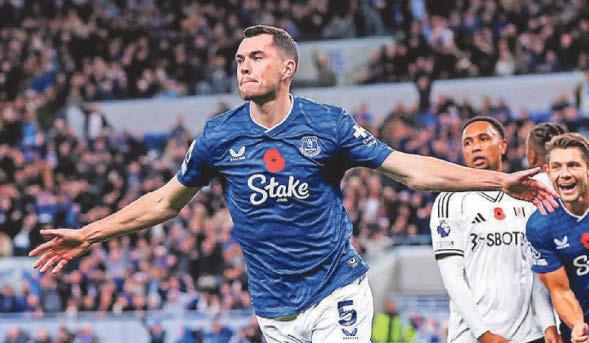 Keane happy to score with his shoulder - but won't look over it...