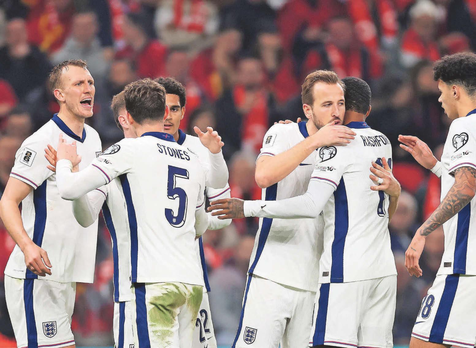 England KANE it to perfection