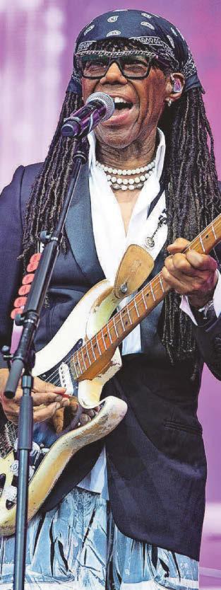 Nile Rodgers and CHIC join festival headliners