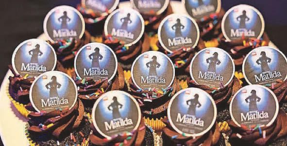 Stars come out in force for Matilda's city debut