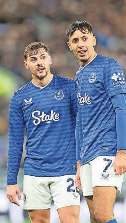 He is what an Everton player should be...