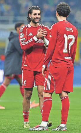 We're always behind the manager - and he is there for us