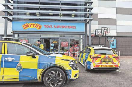Arrests in toy shop burglary