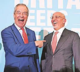 Zahawi joining Reform UK after calling Farage 'racist'