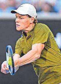 Sinner through to Open quarters