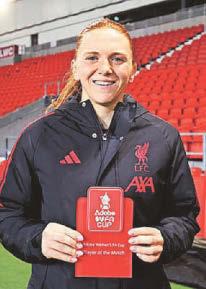Ceri good day as Reds put Mersey rivals out of the Cup