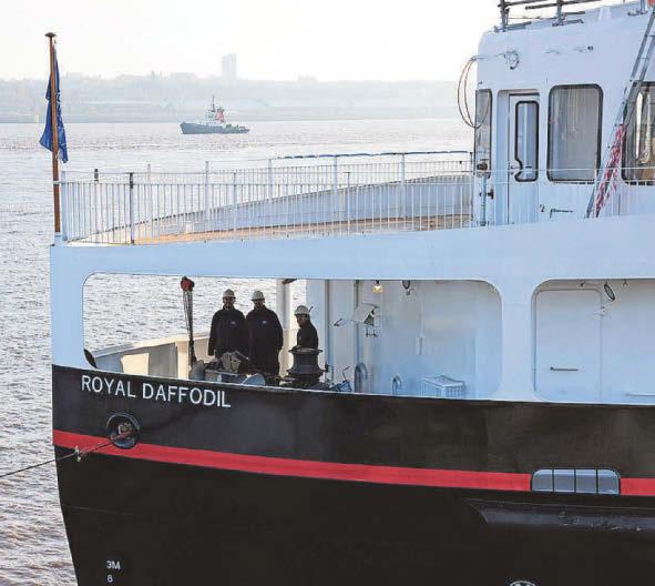 'Landmark moment' as ferry begins sea trials