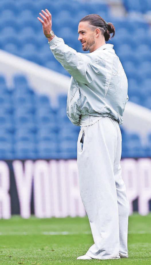 Grealish ‘can't wait’ for return .. but where to?