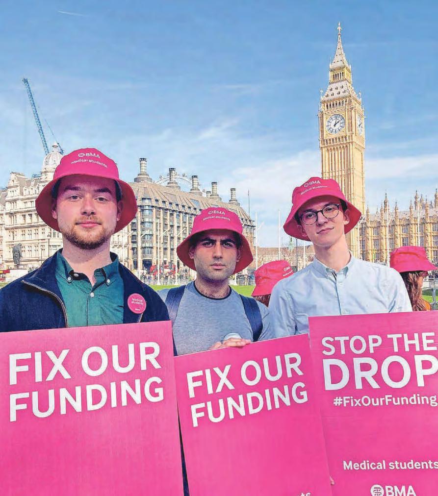 Medical student's bid to fix funding system