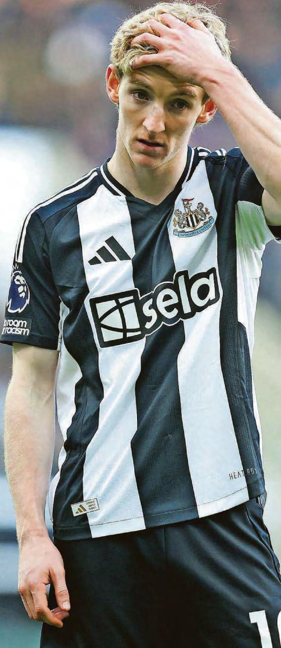 Late call for Gordon ahead of Red Devils' visit to Toon