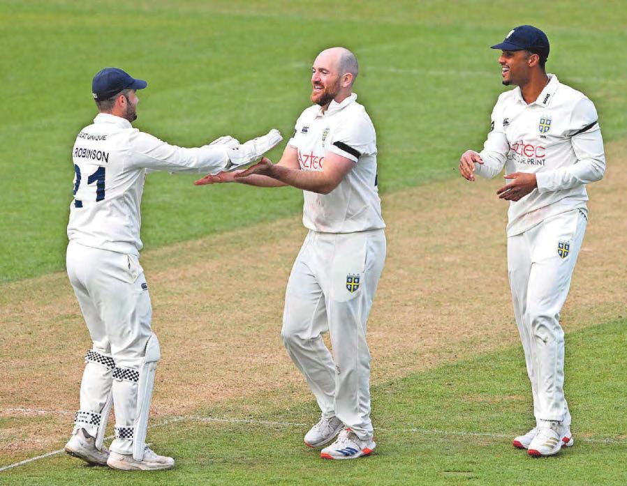 Raine leads Riverside fightback for Durham
