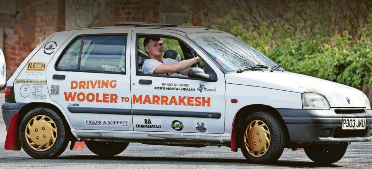 Friends gear up for cross-continent rally in old banger