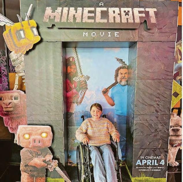 Cinema trip is a hit with families