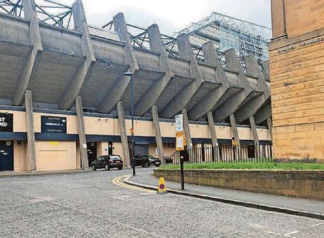 East Stand may be dwarfed but it's spectacular