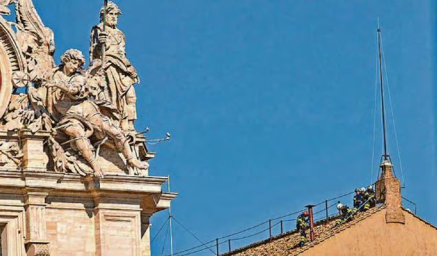 Conclave preparations step up